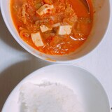 キムチチゲ❤︎簡単にできる本場韓国の味❤︎